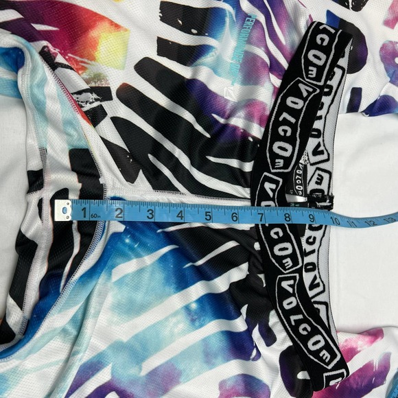 Volcom Performance Dry Base Layer Bottoms Tye Die Spellout Waistband Women's S/P - Picture 8 of 9